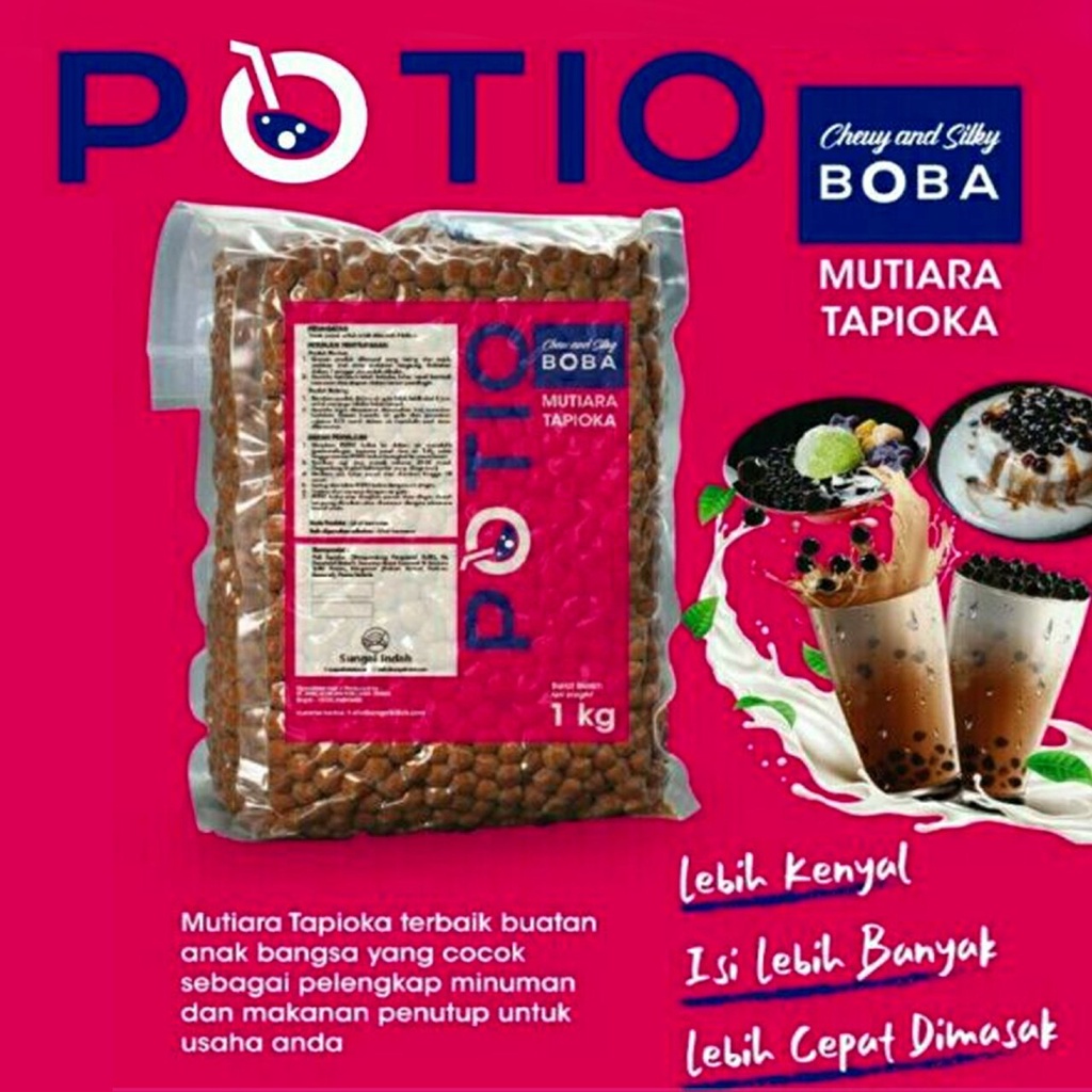 

BOBA PEARL Kualitas Premium Dus 10kg