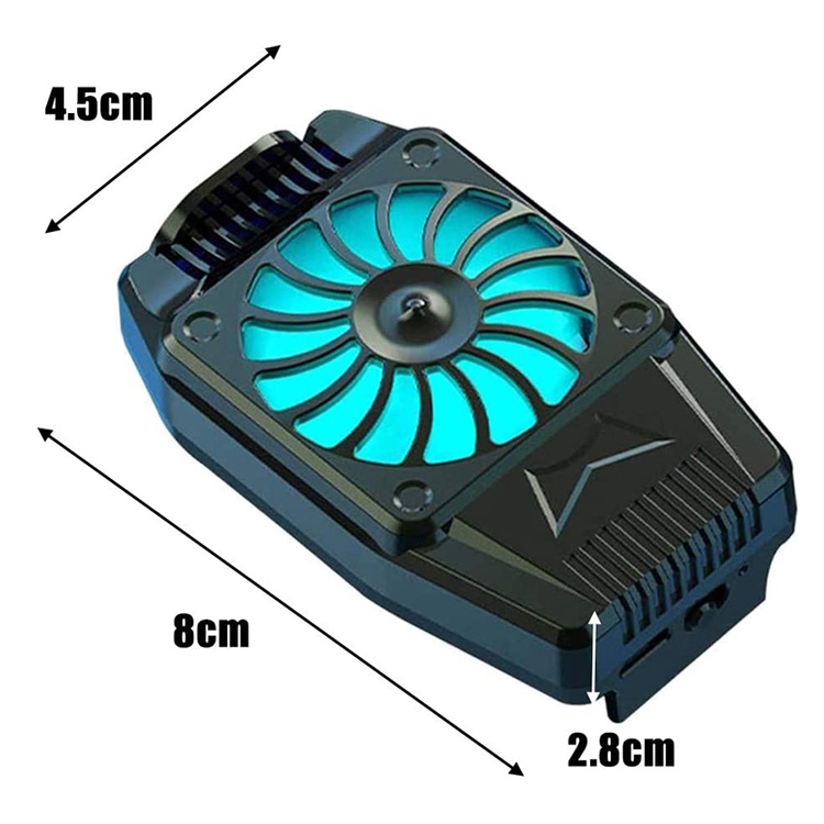 [ORIGINAL] Alat Pendingin Kipas Handphone HP Untuk Gaming Cooling Fan Smartphone Sejuk Dingin