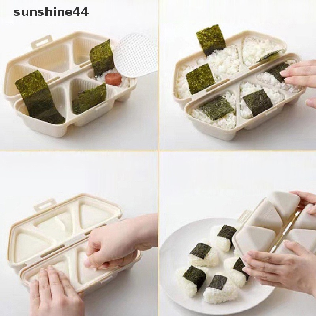 Sunshine Cetakan Nasi Sushi / Onigiri Bentuk Segitiga