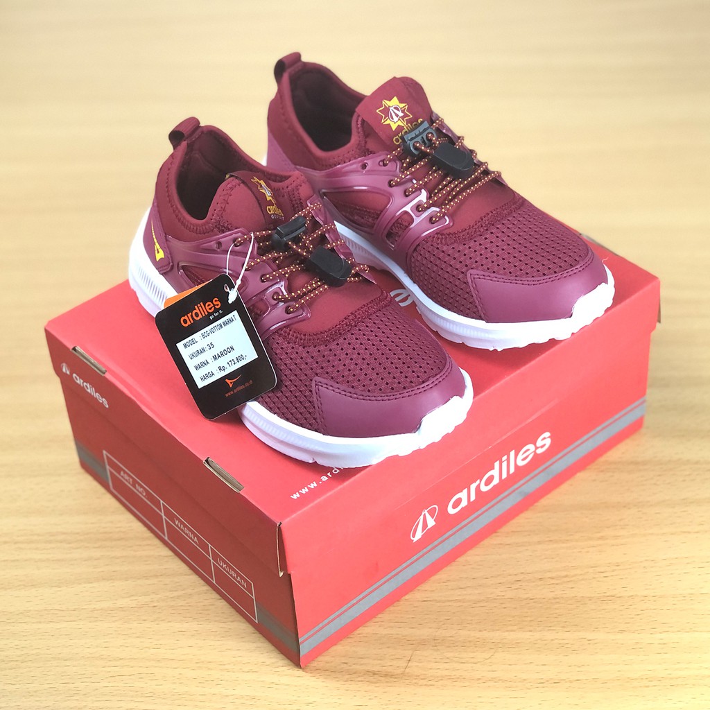 Sepatu Ardiles Anak Unisex Vottom - Maroon