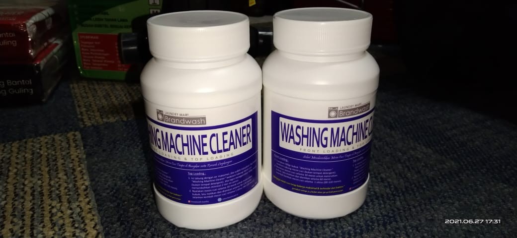 Brandwash Washing Machine Cleaner 500gr Sabun Pembersih Mesin Cuci Front N Top Loading