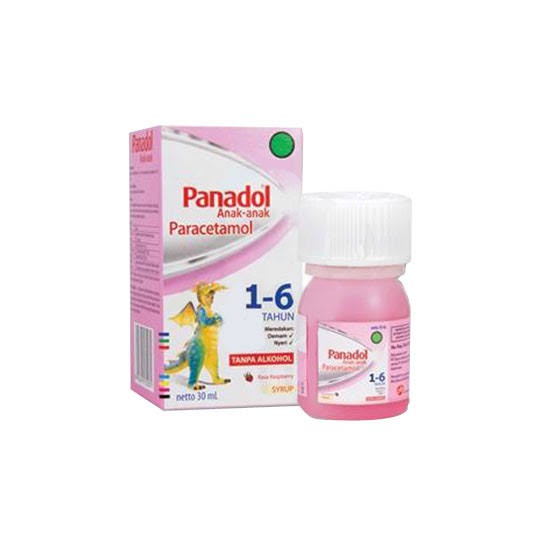 Panadol Anak Sirup 60ml // 30ml