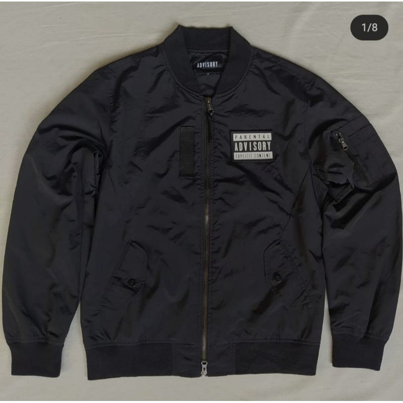 Parental Advisory Bomber Jacket