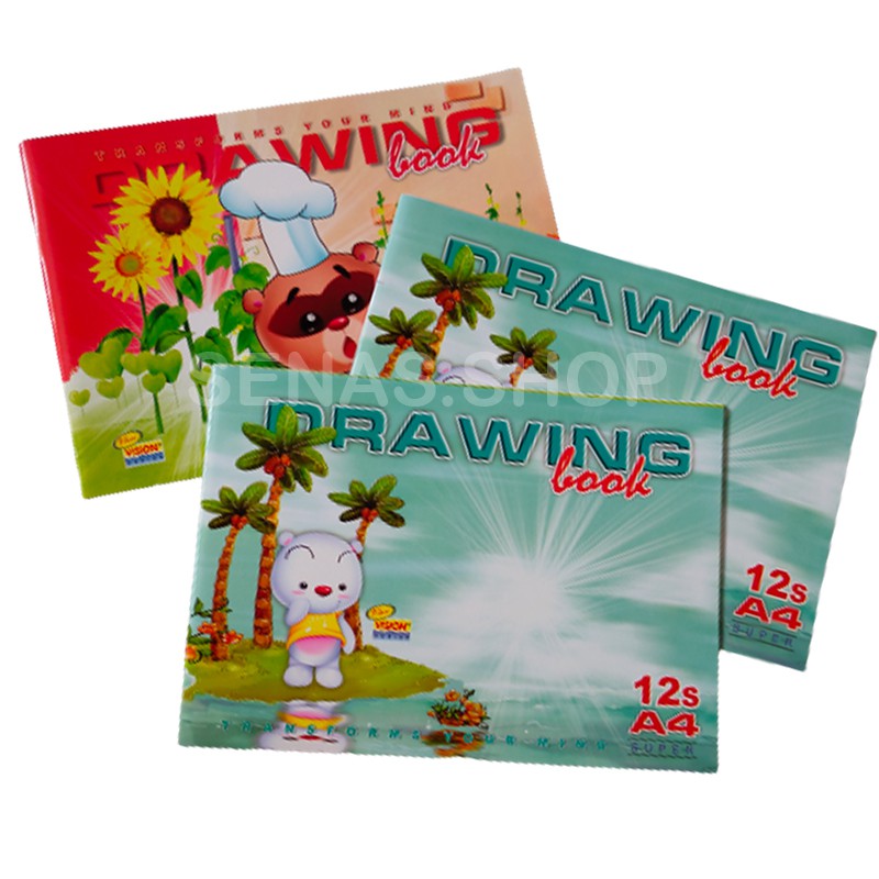 

Buku Gambar A4 Vision Satuan Buku Gambar Drawing Book Ukuran A4
