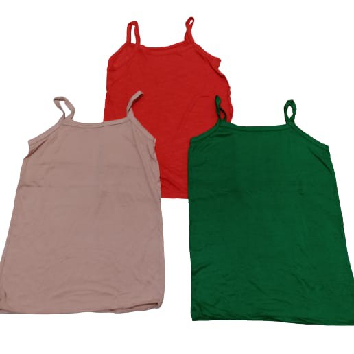 1PCS TANK TOP WANITA REMAJA DEWASA TALI LEBAR KECIL-5