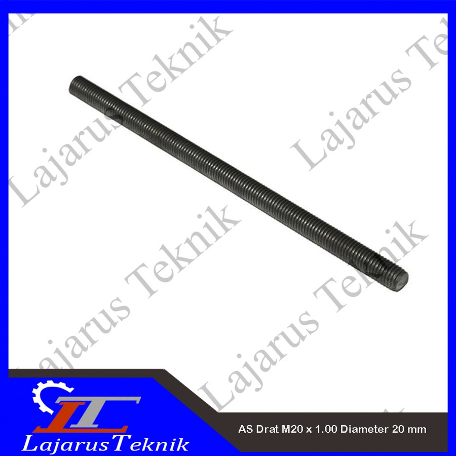 AS Drat M20 x 1.00 Diameter 20 mm Besi Perseng Putih