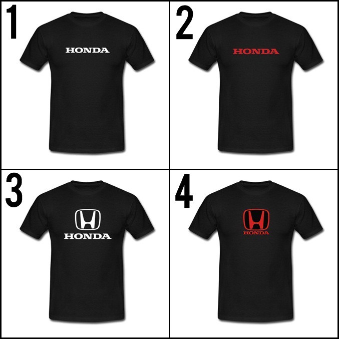 KAOS TSHIRT HONDA DEALER DILER MOTOR MOBIL LOGO COMBED