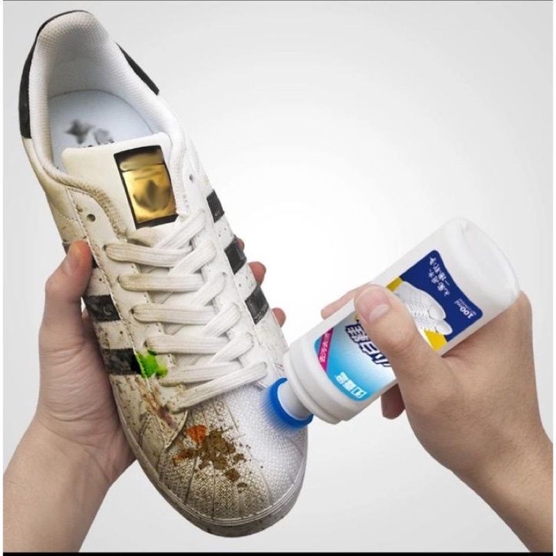 Cairan Pembersih Sepatu /Pemutih Sepatu Ajaib | Semir Sepatu Putih