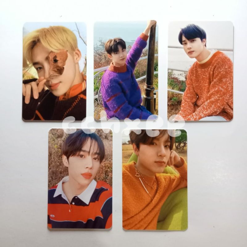 Photocard The Boyz Benefit Dazed New Q Haknyeon Sunwoo Eric Official