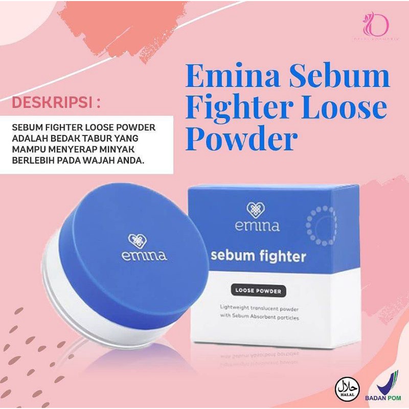 Emina Sebum Fighter Loose Powder 8 g