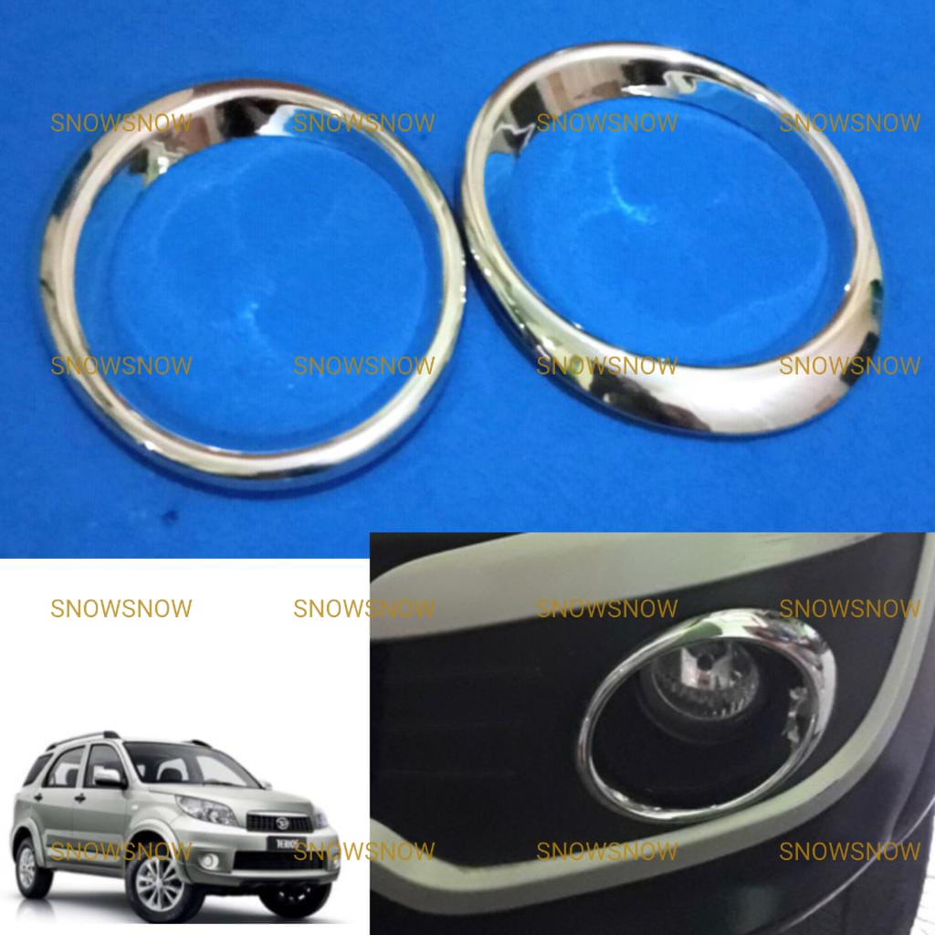 Ring Foglamp New Terios 2012 2014 Sporty Cover Chrome