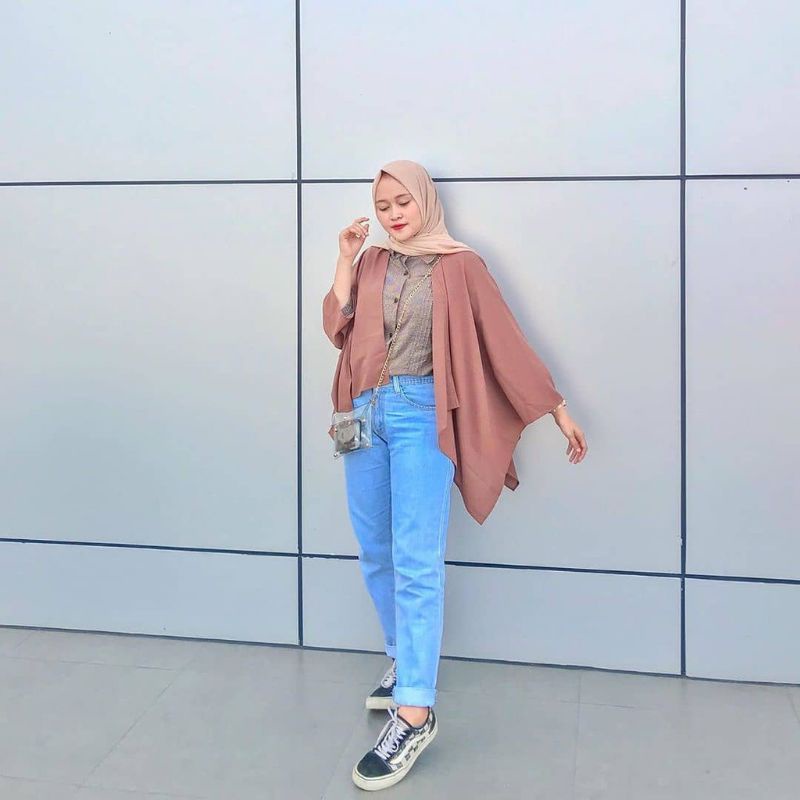 CELANA BOYFRIEND PLAIN HITAM PUTIH//BOYFRIEND PLAIN JEANS WANITA