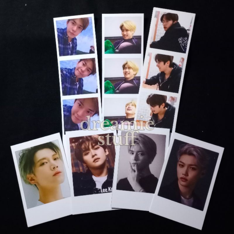 HIGH QUALITY FREEBIES KPOP CUSTOM PHOTOSTRIP POLAROID STRIP BTS EXO NCT STRAY KIDS BY DREAMIE STUFF