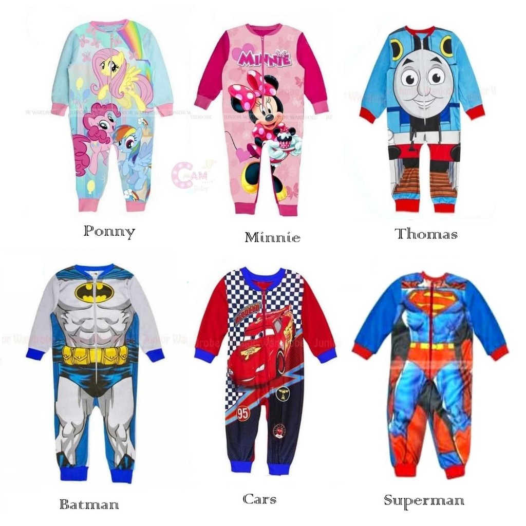 Jual SLEEPSUIT . BAJU TIDUR BAYI . BAJU TIDUR ANAK . PIYAMA BAYI . BAJU