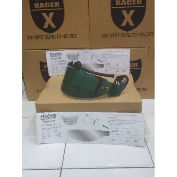 COD | Paket flat visor plus tear off + post + dudukan/rachet KYT RC7 R10 K2RIDER V2R MDS VIKTORY