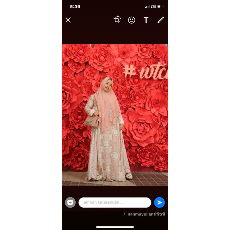 Lingling dress by Ria miranda  Ling ling Riamiranda Preloved Like New