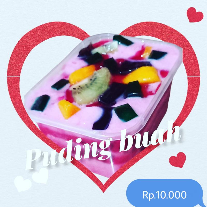 

puding buah 250 ml