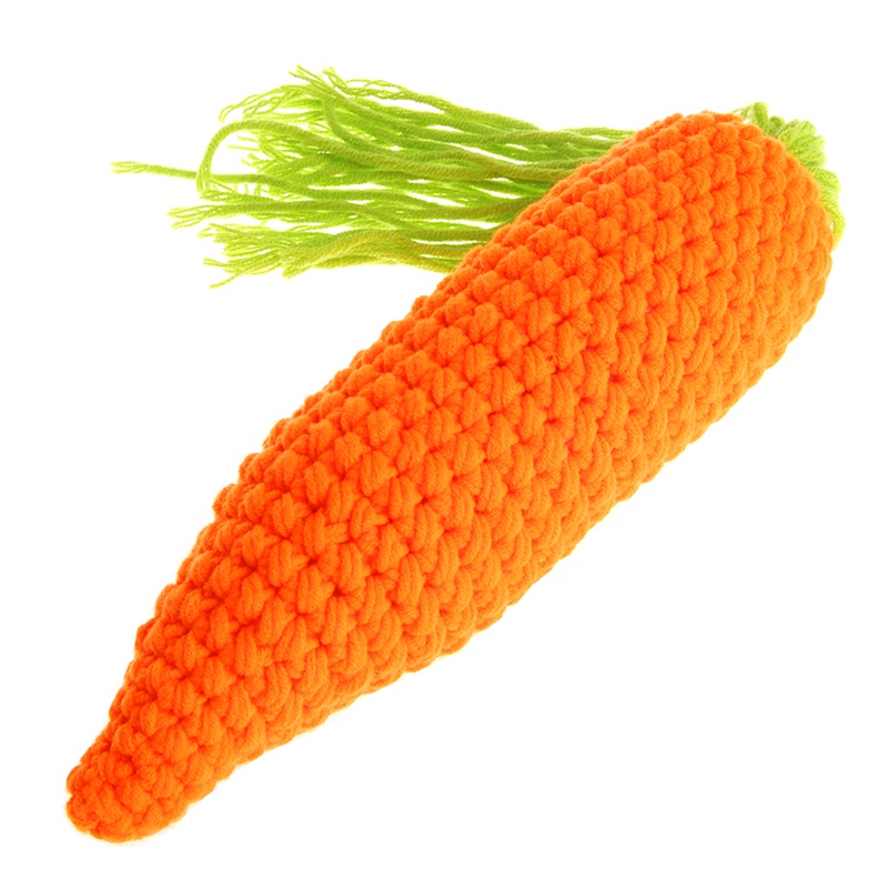 Mary Realistis Crochet Carrot Untuk Tempat Tidur Boneka/Sofa Aksesoris Hias Cocok Untuk Bayi Baru Lahir Baby Bed Menemani