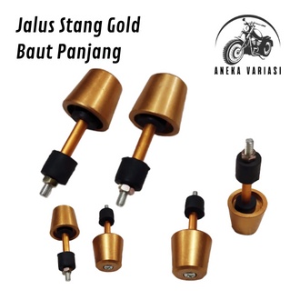 Jalu Stang full Gold bandul stang full Gold cb tiger cbr vario scoopy beat  vixion rx king r 15  mio xeon fino thunder dll