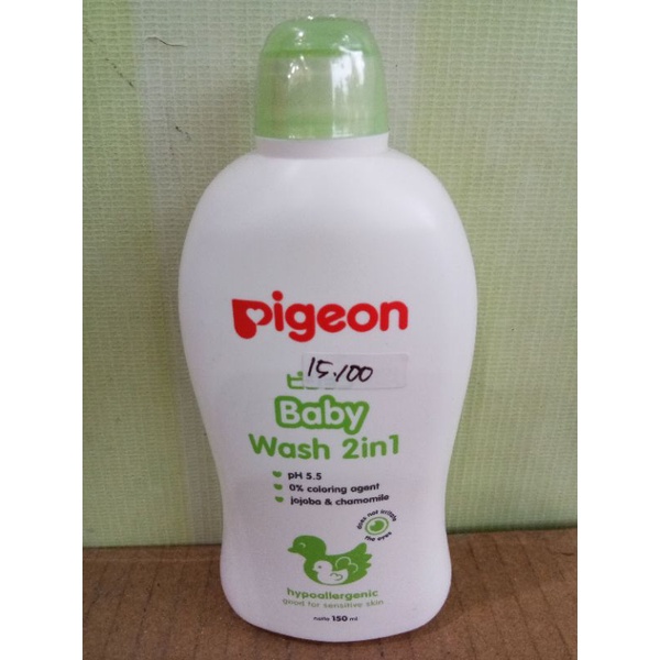 PIGEON BABY WASH 2IN1 100ML, 150ML, 200ML