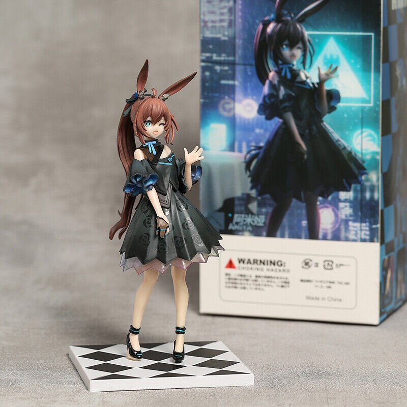 Mainan Action Figure Anime Arknights Amiya bunny girl Bahan PVC Untuk Hadiah