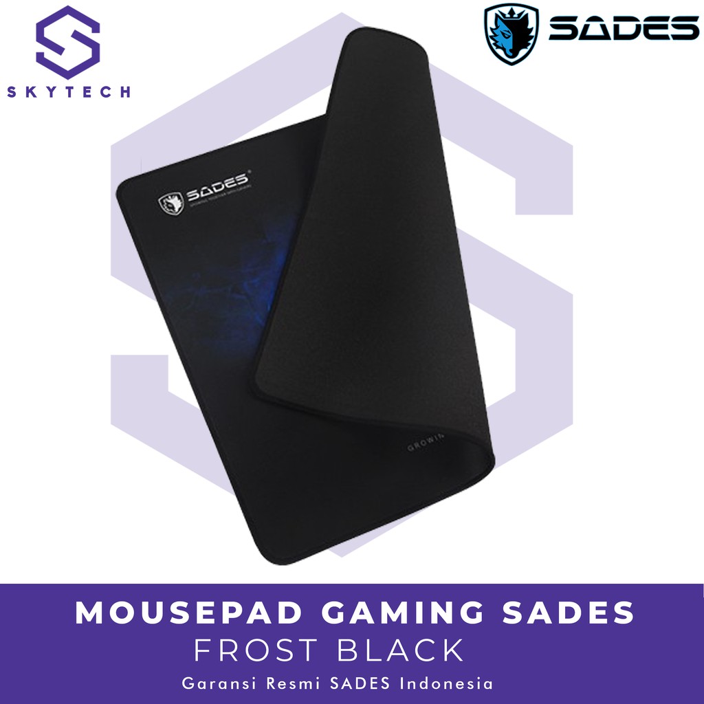 MOUSE PAD GAMING SADES FROST ORIGINAL GARANSI RESMI