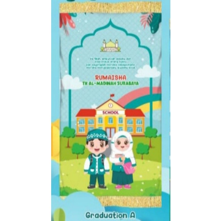 Sajadah Anak Custom New Motif-Grad A