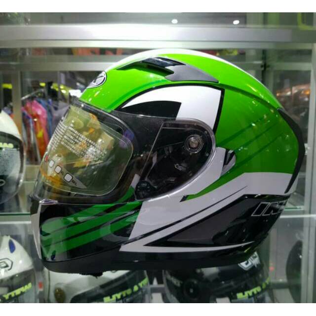 

INK Fullface Duke Seri 1 - White Green