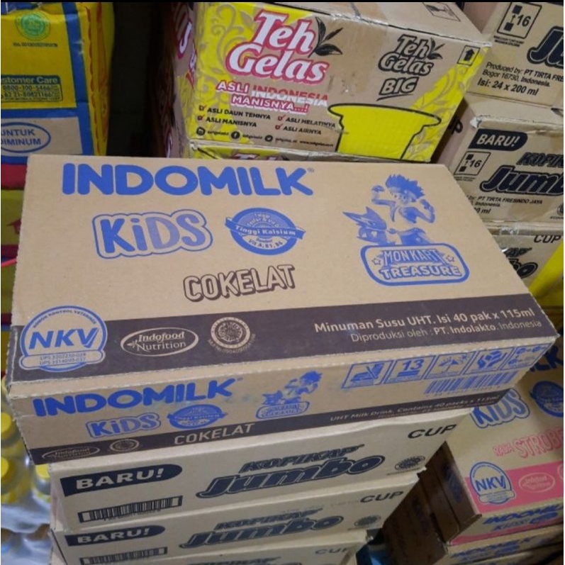 

INDOMILK KIDS 115ML 1 DUS ISI 40 PCS