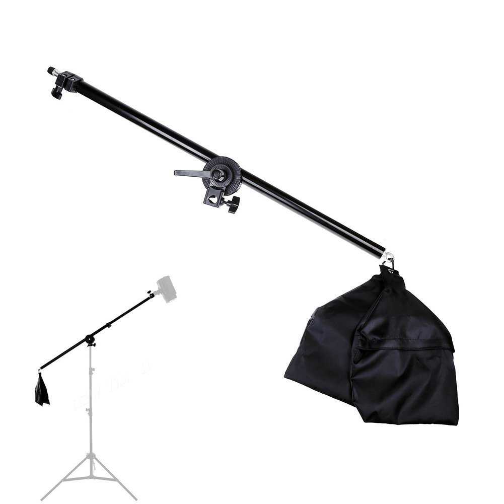 (BISA COD) RVOSTR Payung Softbox Reflektor Boom Arm Studio 50x70cm Bohlam 45W SH-RGX-01