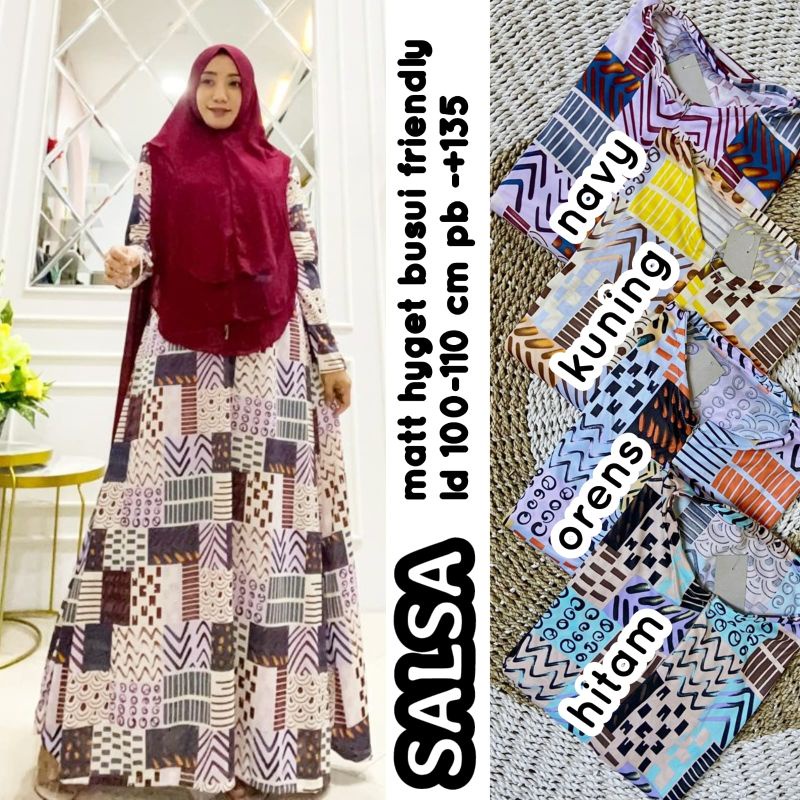 [Fashion Muslim] GAMIS HYGET PART 3 terbaru | busui | murah | jumbo | motif