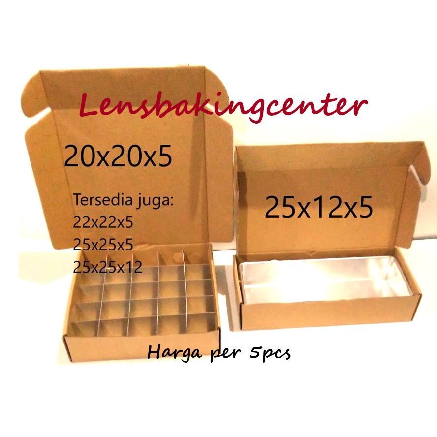 

Dus/ Box/ Kardus Kue/Pizza/Brownis Potong Ulang Tahun/ Happy Birthday/ Kado/ Party/ Hajatan/ Hantaran Coklat Polos 12x25/20x20/22x22/25x25 x5/12cm @5bh