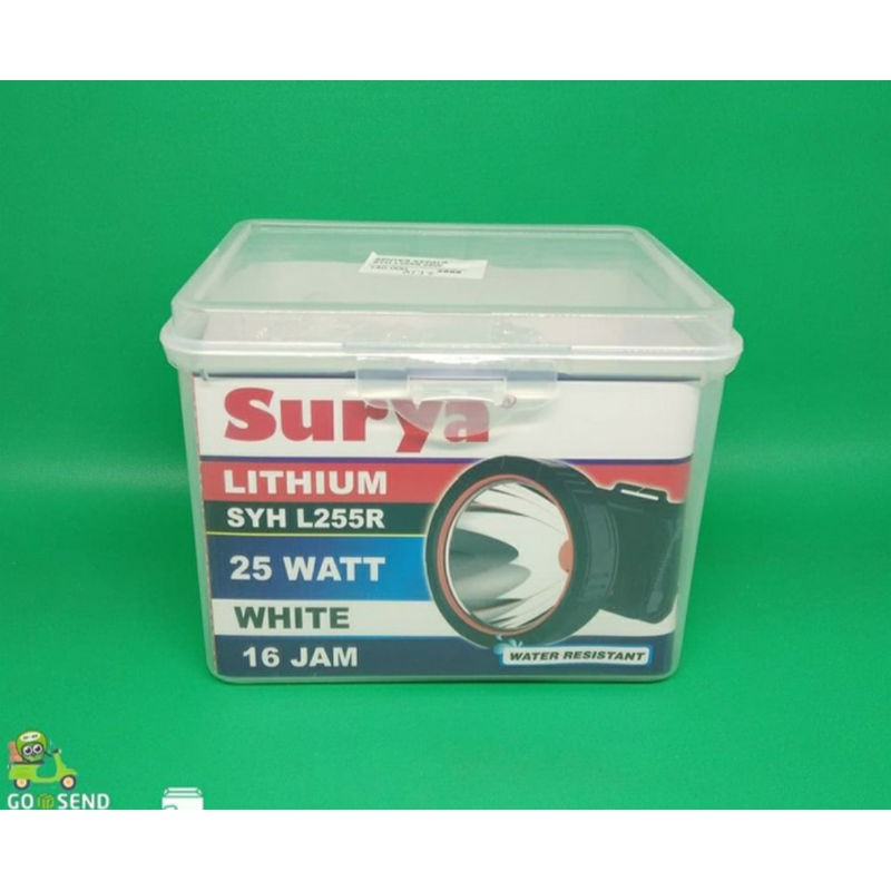 Senter Kepala Led Surya SYH L255R 25W / Senter Kepala Selam Headlamp Diving