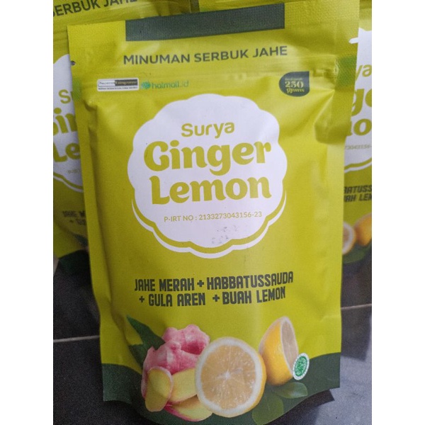 SURYA GINGER LEMON HNI HPAI
