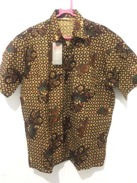 Mauren Batik Couple Rok Lilit Batik Maxi Payung Panjang Wanita Dan Atasan Kemeja Pria Dewasa M–xl