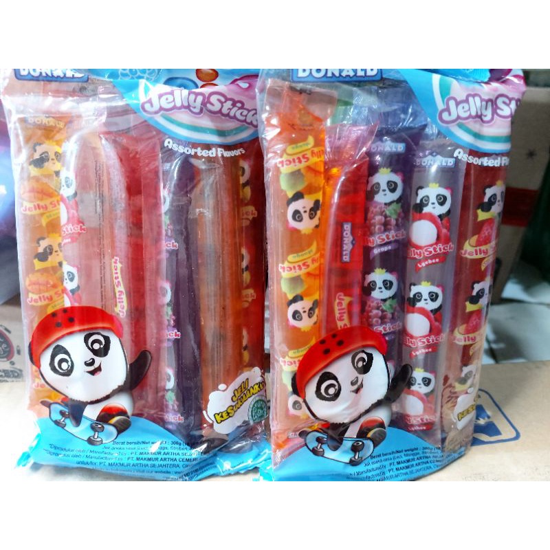 

Jelly Donald Big Stick 30gr isi 10 Bungkus