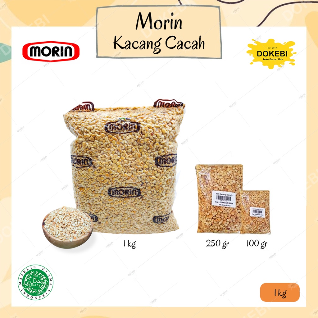 

KACANG SANGRAI MORIN 1 Kg / KACANG TANAH CINCANG