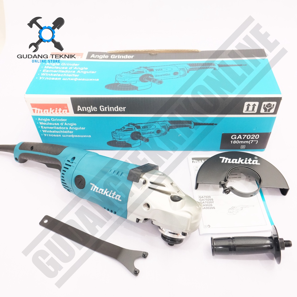 Mesin Gerinda Tangan MAKITA GA7020 7 Inch / Angle Grinder 7&quot; MAKITA GA 7020 - Gurinda Tangan MAKITA