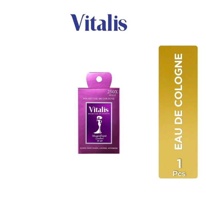 Vitalis Poket Eau De Cologne 18ml