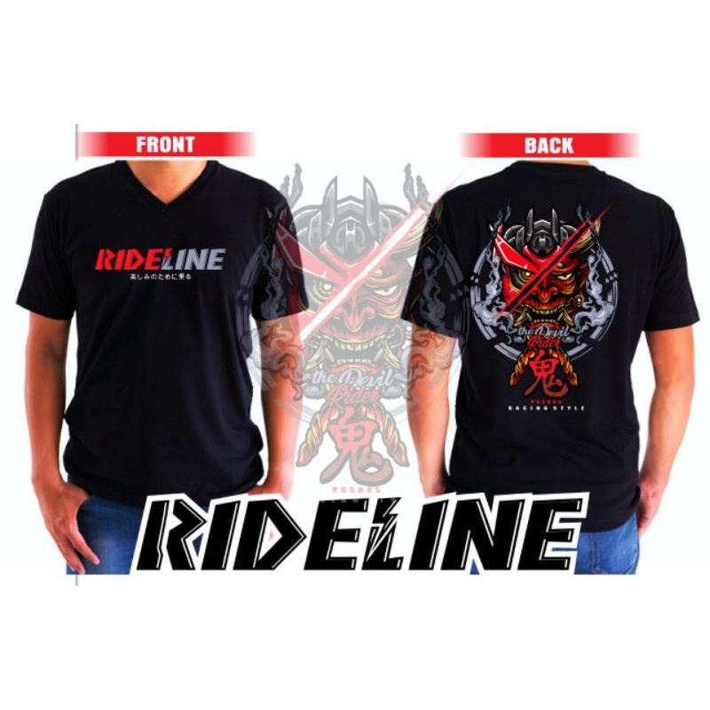 [NEW] JERSEY KAOS T-SHIRT SUNMORI DEVIL RIDELINE