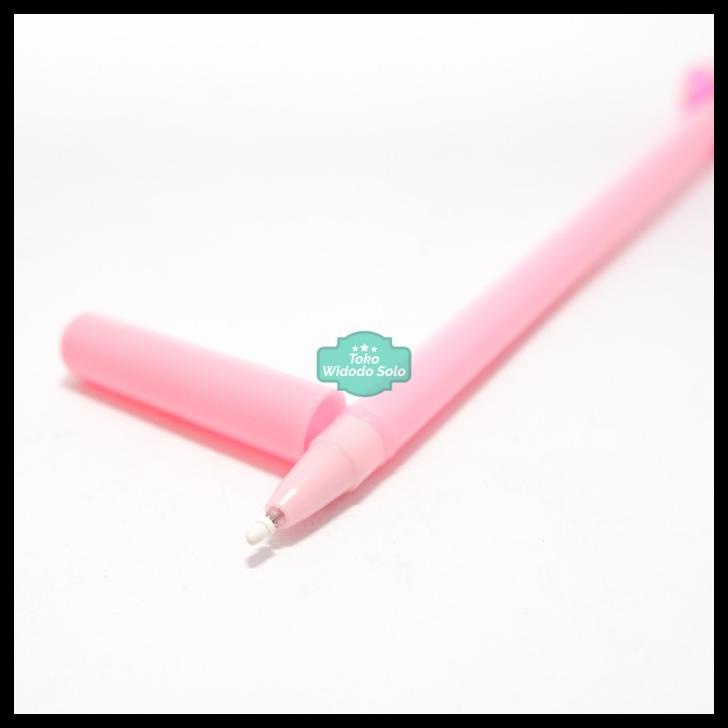 

Pulpen Gel Hitam Kepala Boneka Lol Biru Bolpen Fancy 1 Lusin