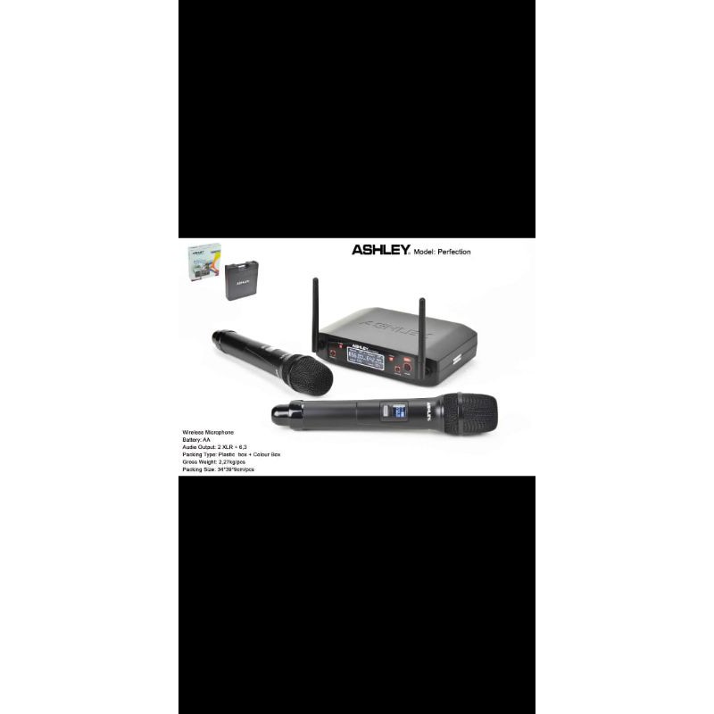 Mic Wireless ASHLEY PERFECTIONS Original