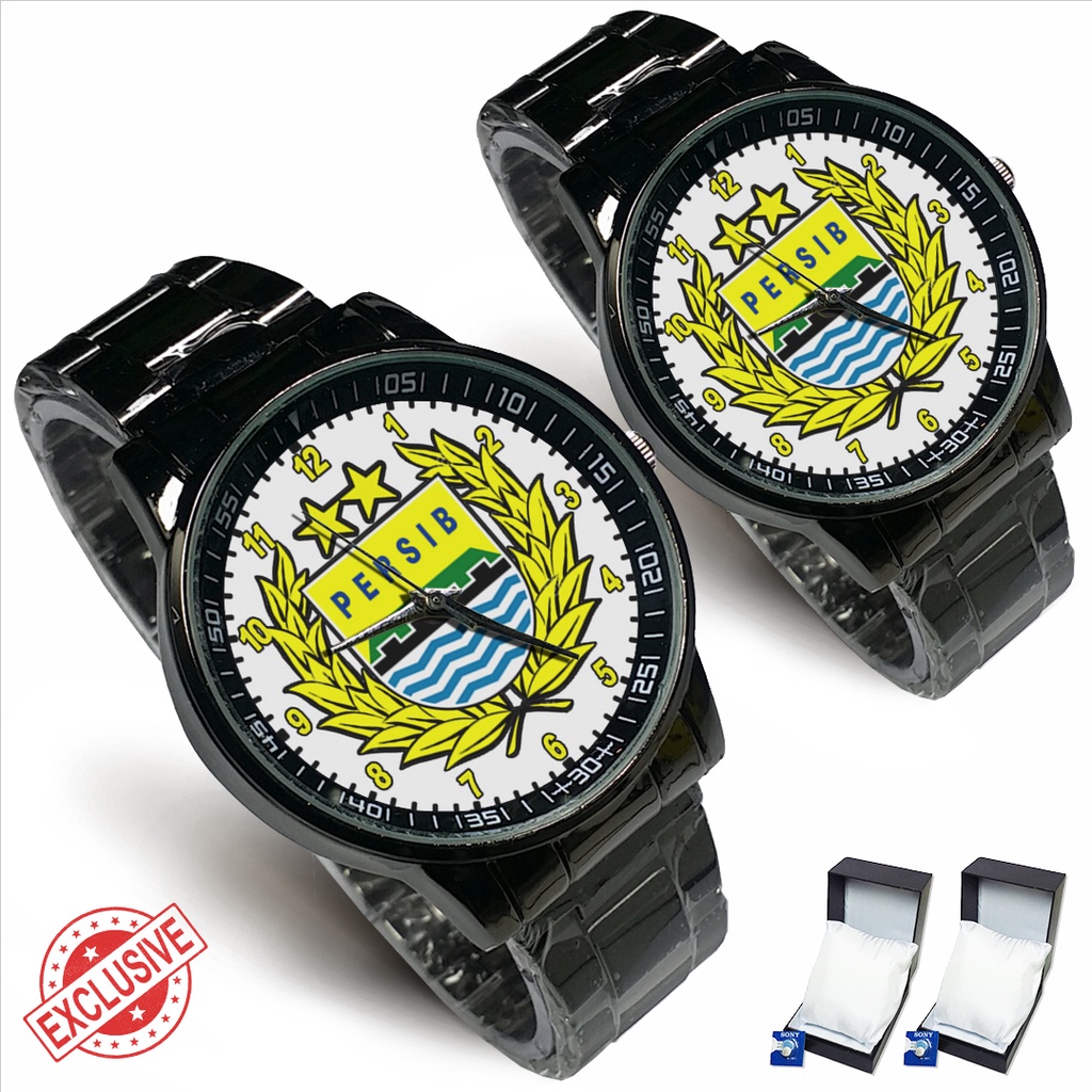 Jam Tangan Rantai Couple PERSIB BANDUNG - 03 (Awesome)