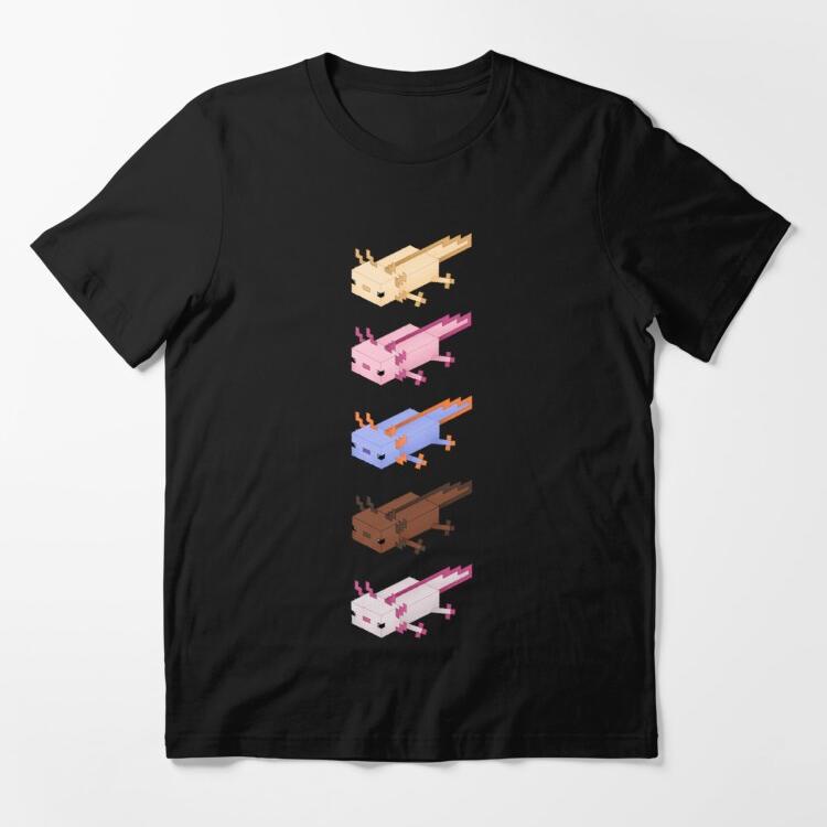 Kaos Custom Minecraft Axolotl Line