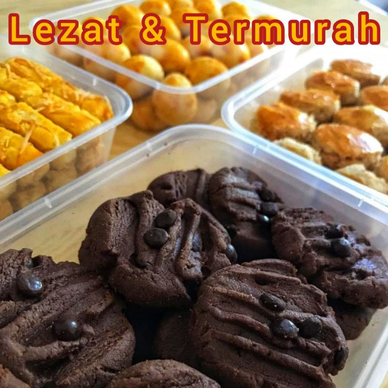 

Chocochips cookies klasik mongkiroti (kemasan box mika 500ml, +-230gr)