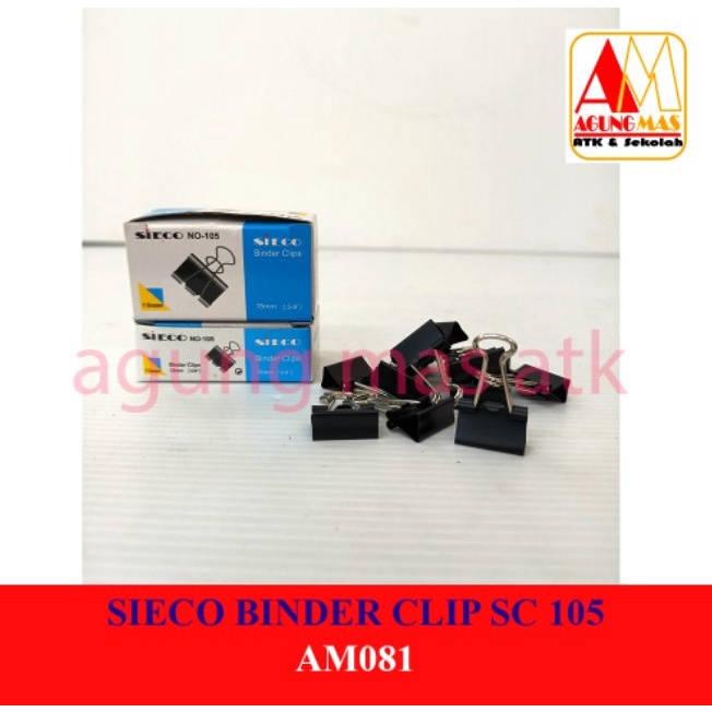 

SIECO BINDER CLIP SC-105