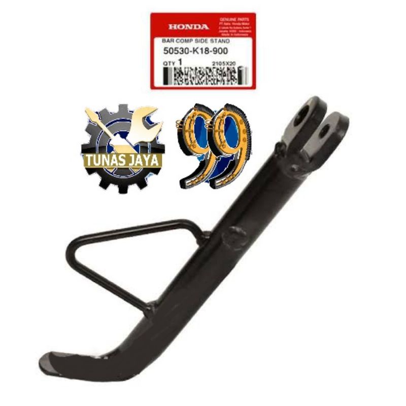 50530 K18 900 STANDAR SAMPING BAR COMP SIDE STAND HONDA VERZA 150