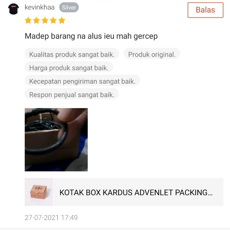 Kotak Packing Dus Box Kardus Kemasan Tambahan Ukuran 13x13x5 Cm