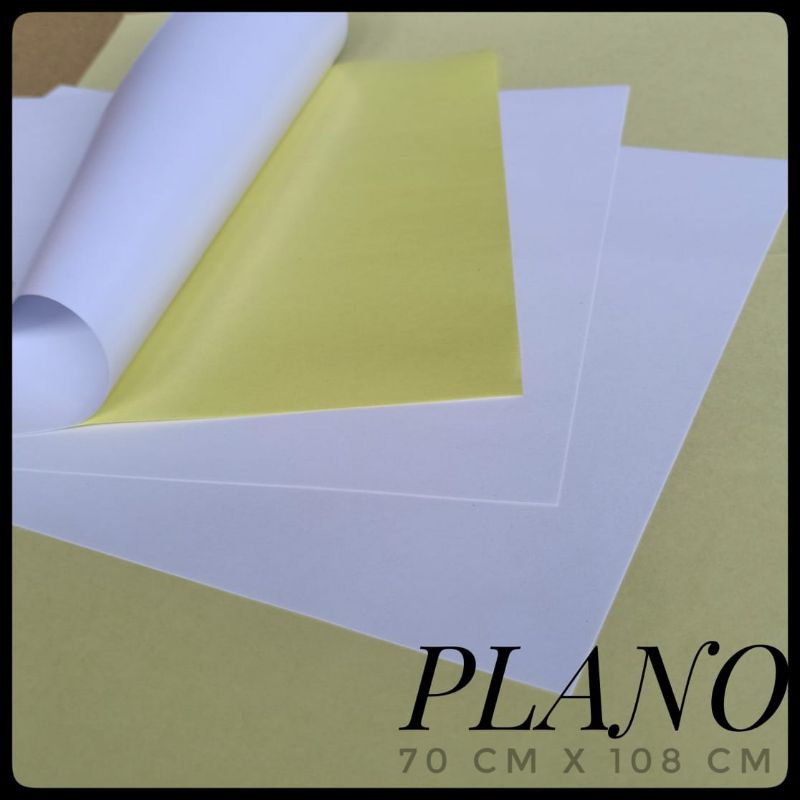

STIKER HVS / DOFF UK PLANO / 70 CM X 108 CM ( ISI 10 LEMBAR )