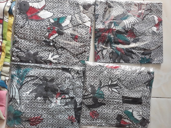 Batik Couple Keluarga Sania Ruffle Ori Ndoro Jowi Terbaru